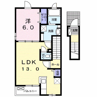 アルデバランＫ＆Ｈ 205【管理NO：1-026963801-02050】 ★家具家電は申し込み後に搬入します★ ★2026年10月中旬入居可能★の物件画像