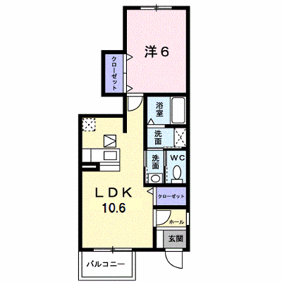 エレガント 103【管理NO：1-015274901-01030】 ★家具家電は申し込み後に搬入します★ ★2026年09月下旬入居可能★の物件画像