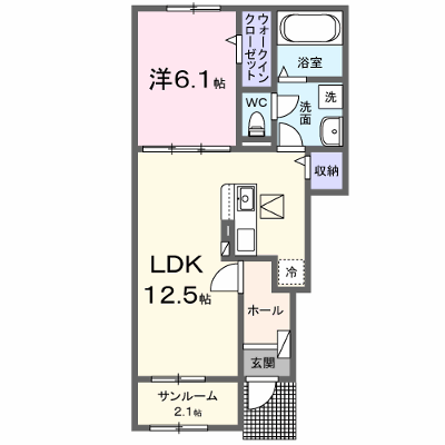 ソラ・ノルテ 102【管理NO：1-027398701-01020】 ★家具家電は申し込み後に搬入します★ ★2026年10月中旬入居可能★の物件画像