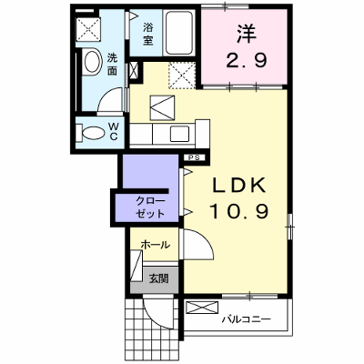 Ｐｒｏｕｄ２２田町 103【管理NO：1-019121801-01030】 ★家具家電は申し込み後に搬入します★ ★2026年10月上旬入居可能★の物件画像