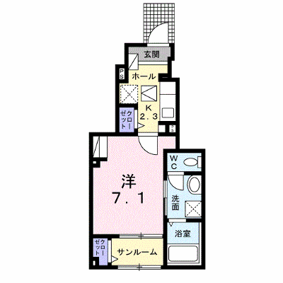 ヴァイスハイト 103【管理NO：1-026066901-01030】 ★家具家電は申し込み後に搬入します★ ★2026年10月中旬入居可能★の物件画像