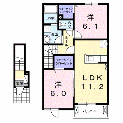 セレノＢ 203【管理NO：1-020460302-02030】 ★家具家電は申し込み後に搬入します★ ★2026年10月上旬入居可能★の物件画像