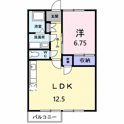 ルミエールⅡ 203【管理NO：1-006996502-02030】 ★家具家電は申し込み後に搬入します★ ★2026年10月中旬入居可能★の物件画像