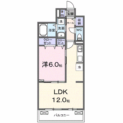 フィオーレ 304【管理NO：1-027447001-03040】 ★家具家電は申し込み後に搬入します★ ★2026年10月上旬入居可能★の物件画像