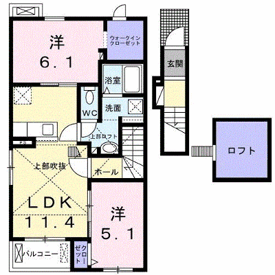 エタニティー　Ⅰ 203【管理NO：1-022725001-02030】 ★家具家電は申し込み後に搬入します★ ★2026年09月下旬入居可能★の物件画像