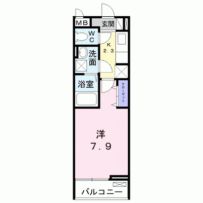 ライジング・プレイス 305【管理NO：1-025225701-03050】 ★家具家電は申し込み後に搬入します★ ★2026年10月上旬入居可能★の物件画像