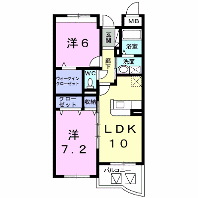 ヴィ　ルーラル 302【管理NO：1-014181301-03020】 ★家具家電は申し込み後に搬入します★ ★2026年09月上旬入居可能★の物件画像