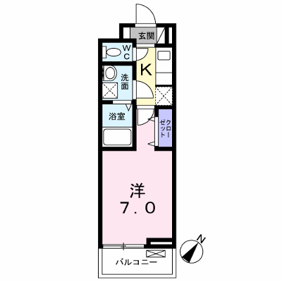 グランドール大和 302【管理NO：1-025987701-03020】 ★家具家電は申し込み後に搬入します★ ★2026年10月上旬入居可能★の物件画像