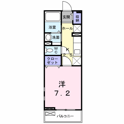 シトラス鵠沼 206【管理NO：1-019039401-02060】 ★家具家電は申し込み後に搬入します★ ★2026年09月下旬入居可能★の物件画像