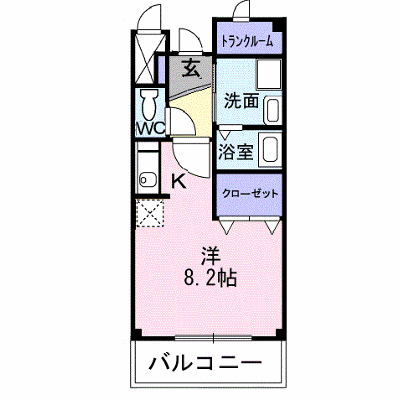 メゾン　ド　ブローテＡ 103【管理NO：1-012010301-01030】 ★家具家電は申し込み後に搬入します★ ★2026年09月下旬入居可能★の物件画像