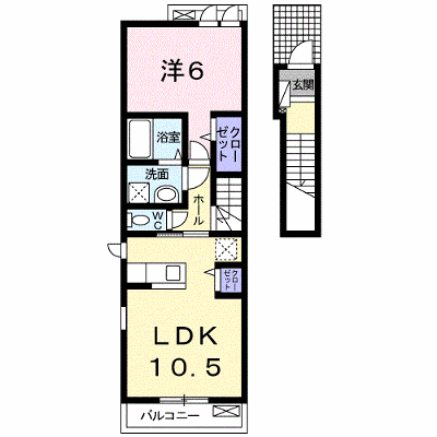 シトラスヒルズ 203【管理NO：1-020419401-02030】 ★家具家電は申し込み後に搬入します★ ★2026年09月下旬入居可能★の物件画像