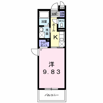 プラシードⅡ 310【管理NO：1-013550401-03080】 ★家具家電は申し込み後に搬入します★ ★2026年09月下旬入居可能★の物件画像