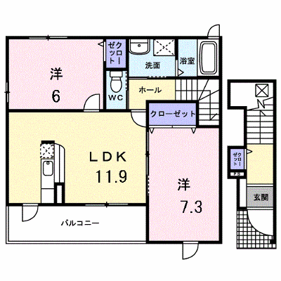 昴　Ａ 201【管理NO：1-016020601-02010】 ★家具家電は申し込み後に搬入します★ ★2026年10月下旬入居可能★の物件画像