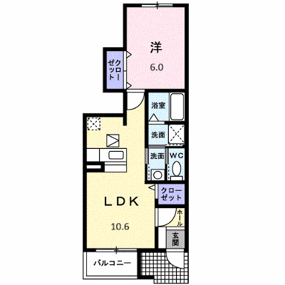 フォーリスト　ヒルズ　Ｂ 102【管理NO：1-014126702-01020】 ★家具家電は申し込み後に搬入します★の物件画像