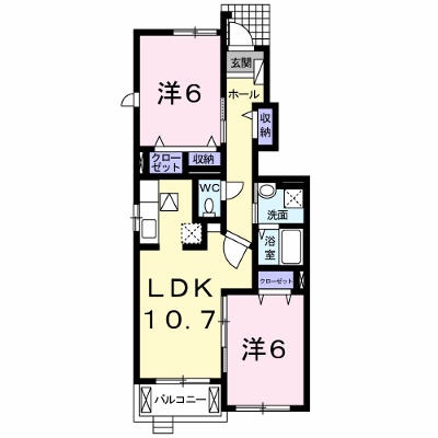 ベルウッド　Ｋ１Ⅰ 103【管理NO：1-016567701-01030】 ★家具家電は申し込み後に搬入します★の物件画像
