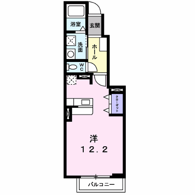 セレーノデーア 103【管理NO：1-015065101-01030】 ★家具家電は申し込み後に搬入します★ ★2026年10月中旬入居可能★の物件画像