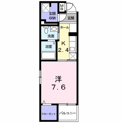 エトワール清水 203【管理NO：1-021058001-02030】 ★家具家電は申し込み後に搬入します★ ★2026年09月下旬入居可能★の物件画像