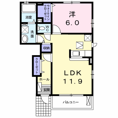 Ｍａｉｓｏｎ　ＣＡＭＥＬＩＡⅡ 101【管理NO：1-021900501-01010】 ★家具家電は申し込み後に搬入します★ ★2026年09月下旬入居可能★の物件画像