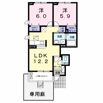 シュティール緑山 101【管理NO：1-015935701-01010】 ★家具家電は申し込み後に搬入します★ ★2026年09月下旬入居可能★の物件画像