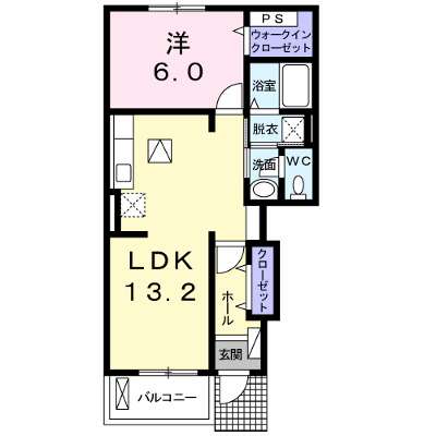 アヴェニール　アイ　Ⅱ 102【管理NO：1-019942001-01020】 ★家具家電は申し込み後に搬入します★ ★2026年10月中旬入居可能★の物件画像