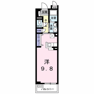 グランデ・カーサ・ケイ 204【管理NO：1-019309701-02040】 ★家具家電は申し込み後に搬入します★ ★2026年09月下旬入居可能★の物件画像