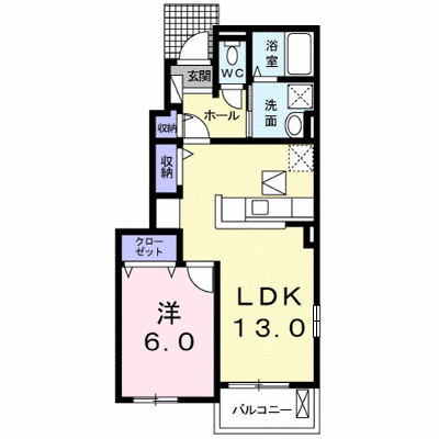 ブローテＡ 101【管理NO：1-017888801-01010】 ★家具家電は申し込み後に搬入します★ ★2026年10月中旬入居可能★の物件画像