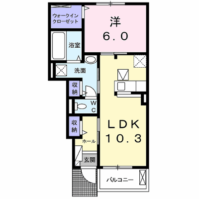 雅　六番館 102【管理NO：1-025510501-01020】 ★家具家電は申し込み後に搬入します★ ★2026年10月中旬入居可能★の物件画像