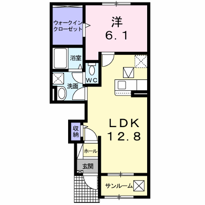 プラシード（大和郡山市） 102【管理NO：1-025707301-01020】 ★家具家電は申し込み後に搬入します★ ★2026年09月下旬入居可能★の物件画像