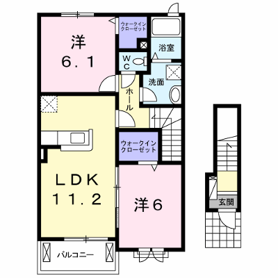 アドニスⅠ 201【管理NO：1-023921901-02010】 ★家具家電は申し込み後に搬入します★ ★2026年11月中旬入居可能★の物件画像