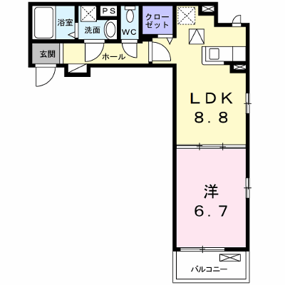ＡＤＤＲＥＳＳ　２１１ 103【管理NO：1-024465301-01030】 ★家具家電は申し込み後に搬入します★ ★2026年10月中旬入居可能★の物件画像