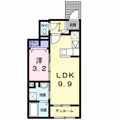 メゾン　アンディス 103【管理NO：1-021751201-01030】 ★家具家電は申し込み後に搬入します★ ★2026年10月上旬入居可能★の物件画像