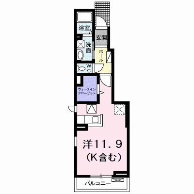 サン・メゾン　Ａ 105【管理NO：1-018697401-01040】 ★家具家電は申し込み後に搬入します★ ★2026年10月上旬入居可能★の物件画像