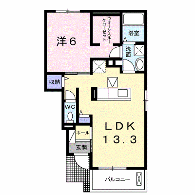 トゥールビヨン　Ⅳ 102【管理NO：1-022873104-01020】 ★家具家電は申し込み後に搬入します★ ★2026年09月下旬入居可能★の物件画像