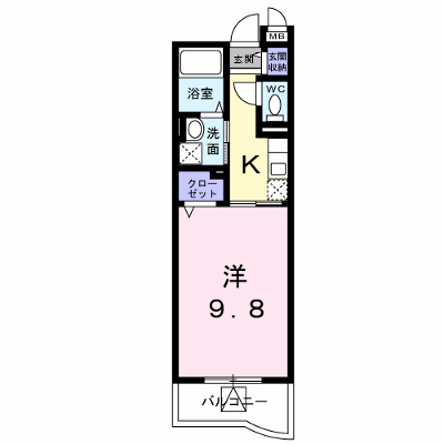 サンフォレスタ兼基 105【管理NO：1-018351401-01040】 ★家具家電は申し込み後に搬入します★ ★2026年10月中旬入居可能★の物件画像