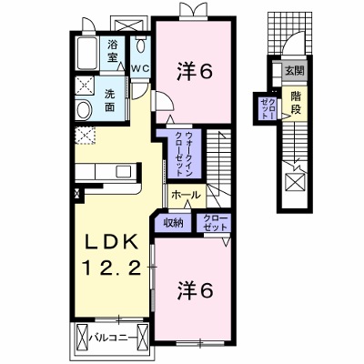 ブライト　スクエアＢ 205【管理NO：1-015261902-02040】 ★家具家電は申し込み後に搬入します★ ★2026年10月中旬入居可能★の物件画像