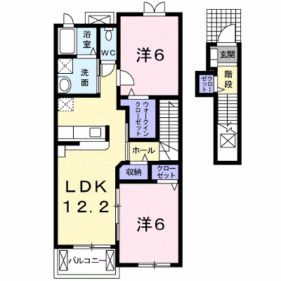 ブリュンヒルト 203【管理NO：1-015698101-02030】 ★家具家電は申し込み後に搬入します★の物件画像