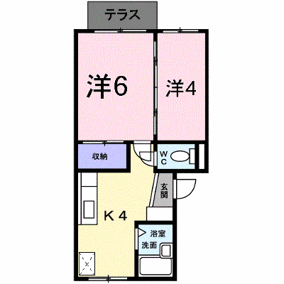 ハイツ青木 101【管理NO：1-002483201-01010】 ★家具家電は申し込み後に搬入します★の物件画像