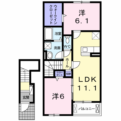 ピース　ガーデン　Ａ 202【管理NO：1-025588201-02020】 ★家具家電は申し込み後に搬入します★ ★2026年10月中旬入居可能★の物件画像