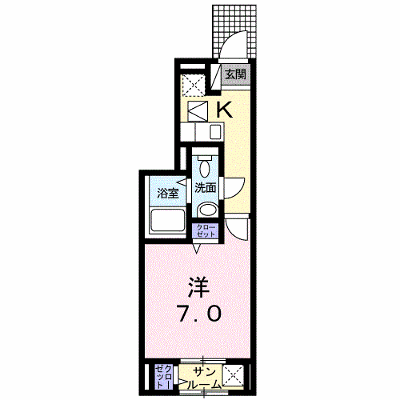 シンシア 103【管理NO：1-021043501-01030】 ★家具家電は申し込み後に搬入します★ ★2026年10月上旬入居可能★の物件画像