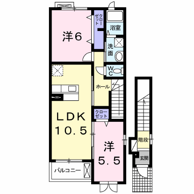 カレント　ハウスＡ 203【管理NO：1-017411001-02030】 ★家具家電は申し込み後に搬入します★ ★2026年09月下旬入居可能★の物件画像