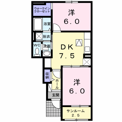 ガーデンハウス・サンシャイン 102【管理NO：1-020502902-01020】 ★家具家電は申し込み後に搬入します★ ★2026年10月上旬入居可能★の物件画像