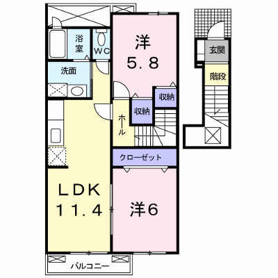 エンジェル　エイト 202【管理NO：1-014728601-02020】 ★家具家電は申し込み後に搬入します★ ★2026年10月上旬入居可能★の物件画像