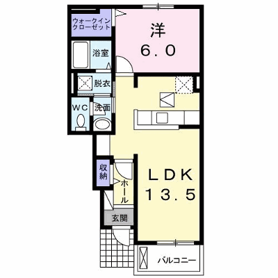 ルーチェ 103【管理NO：1-023441501-01030】 ★家具家電は申し込み後に搬入します★ ★2026年10月中旬入居可能★の物件画像