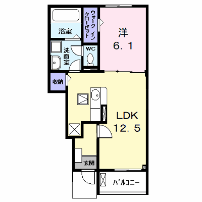 メゾン・ド・ラポール 103【管理NO：1-028166801-01030】 ★家具家電は申し込み後に搬入します★ ★2026年10月上旬入居可能★の物件画像