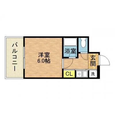 さくらす薬院9【Wi-Fi無料・バストイレ別】の物件画像
