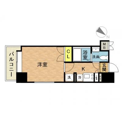 さくらす薬院8【オートロック・洗面台】の物件画像