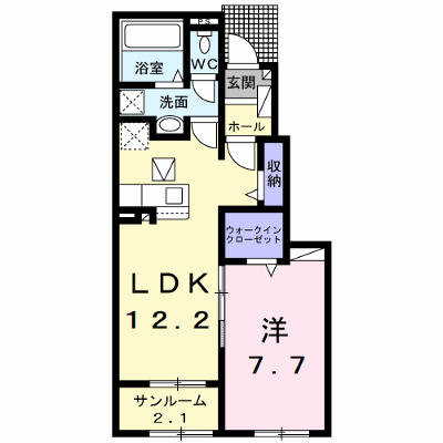 カーザ　マルヒロ 104【管理NO：1-027475501-01040】 ★家具家電は申し込み後に搬入します★ ★2026年10月中旬入居可能★の物件画像