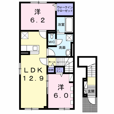 シャインハイツ　モア 201【管理NO：1-026335701-02010】 ★家具家電は申し込み後に搬入します★ ★2026年11月中旬入居可能★の物件画像
