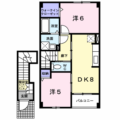 エレンシア 203【管理NO：1-013220801-02030】 ★家具家電は申し込み後に搬入します★ ★2026年10月上旬入居可能★の物件画像