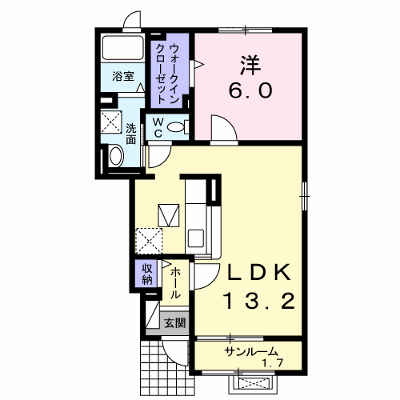 サンク・ラフィーユⅡ 103【管理NO：1-019221602-01030】 ★家具家電は申し込み後に搬入します★ ★2026年09月下旬入居可能★の物件画像